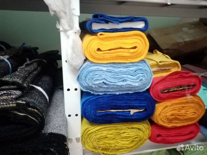 Ткани полушерстяные костюмные и пальтовые