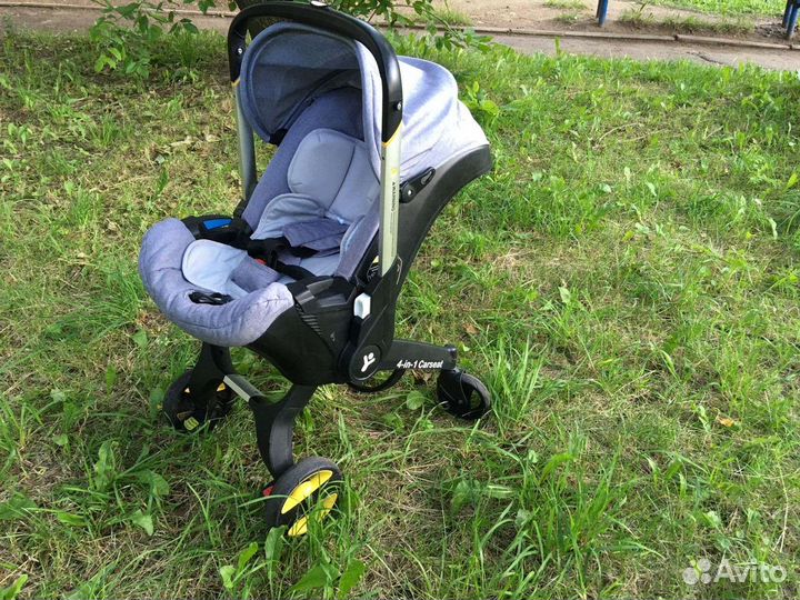 Коляска автокресло foofoo 4 в 1 люлька