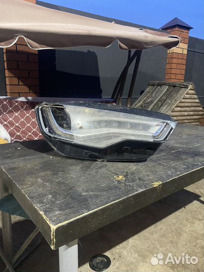 Фара передняя правая ауди а 6 с7 LED