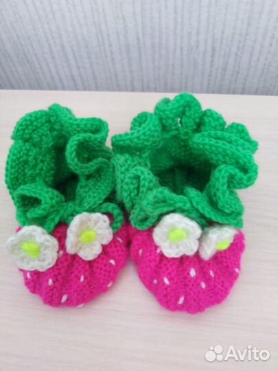 Пинетки для девочки