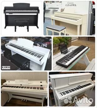 Пианино от 20000 и Синтезаторы новые, гарантия