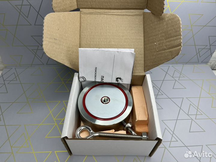 Поисковый магнит двухсторонний f 400*2