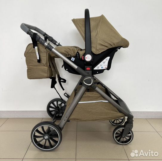 Коляска 3 в 1 Люксмам V 8