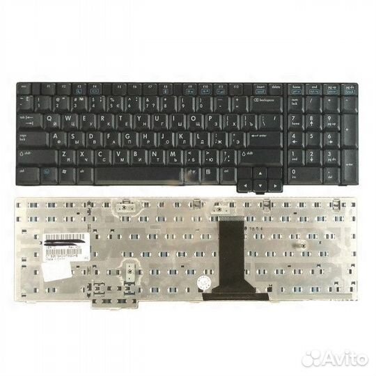 Клавиатура для ноутбука HP Compaq 8710P, 8710W чер