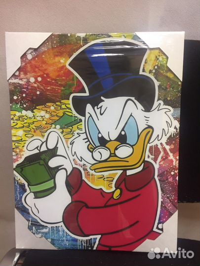 Картина со скрудж макдаком