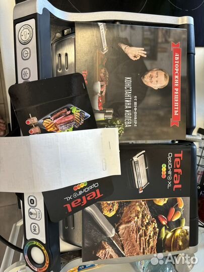 Электрогриль tefal optigrill xl