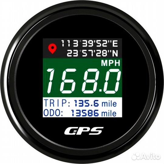 Мини Gps спидометр для катера гидроцикла