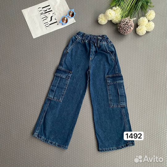 Джинсы карго zara