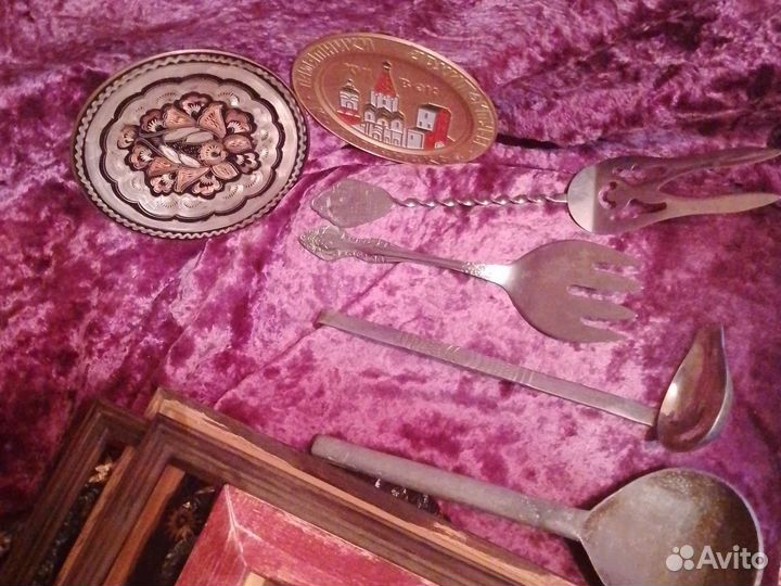 Сувениры СССР гипс, дерево, пластик, мельхиор