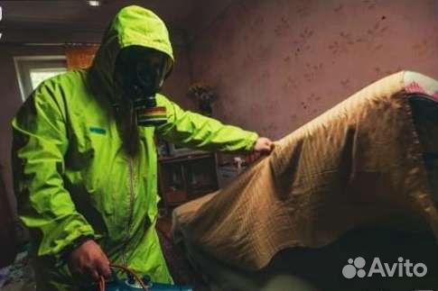 Дезинфекция клопов, тараканов,блох,клещ, трупный з