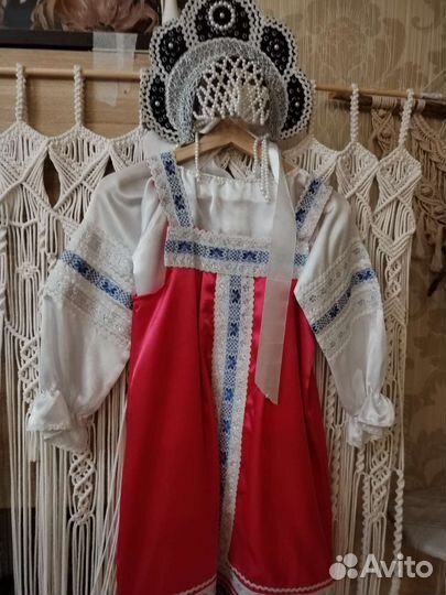 Русский народный костюм детский