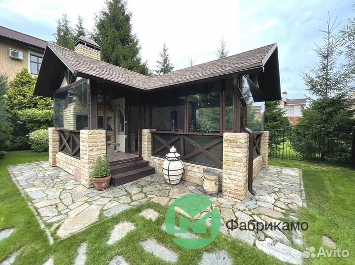 Мягкие окна на беседку