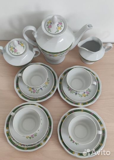 Кофейный сервиз Рижского ффз