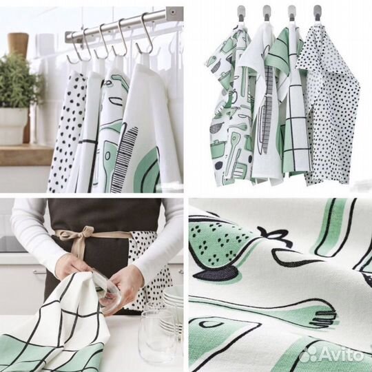 Полотенца Rinnig,салфетки gruppera IKEA