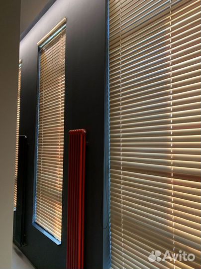 Деревянные жалюзи новые