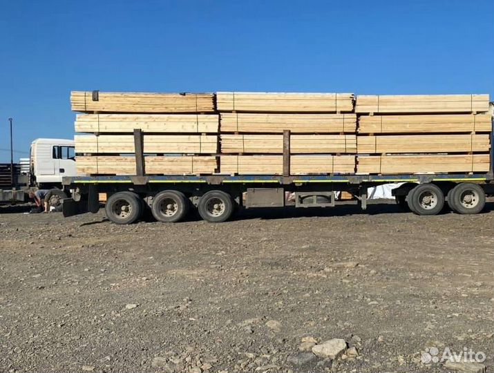 Доска обрезная 50х150х4000