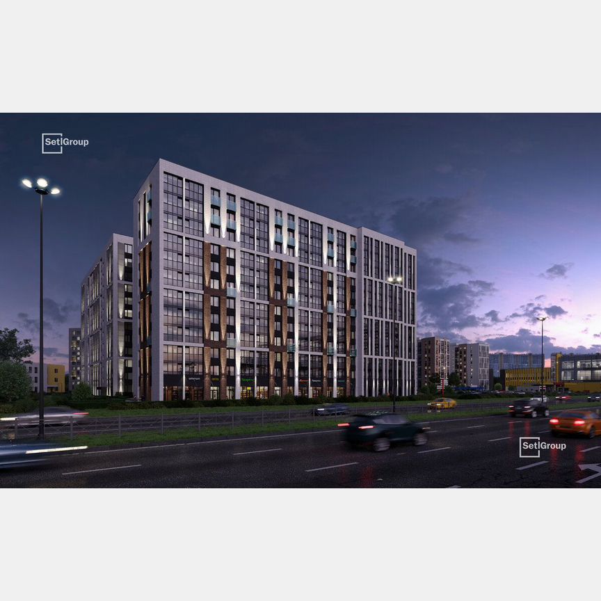 1-к. квартира, 38,2 м², 7/12 эт.