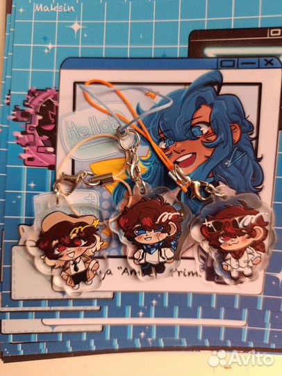 Брелок на телефон