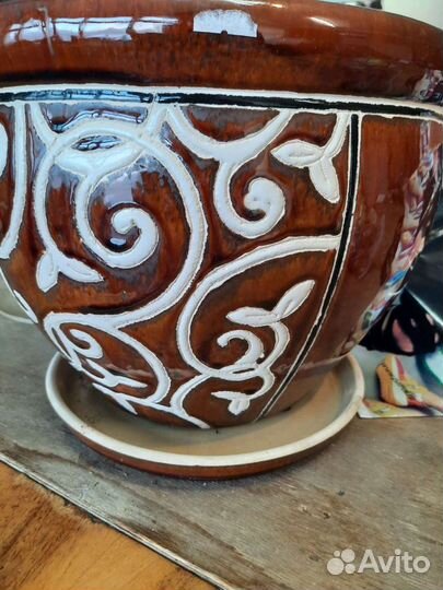 Для дерева или большого цветка горшок