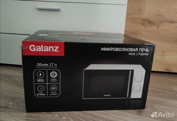Микроволновая печь новая