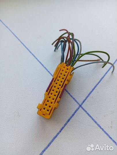 Разъем панели приборов audi a4 b5