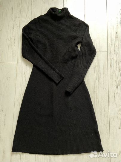 Платье benetton шерсть