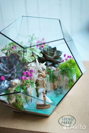 Флорариум с суккулентами