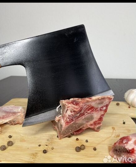 Нож топорик для разделки мяса и костей