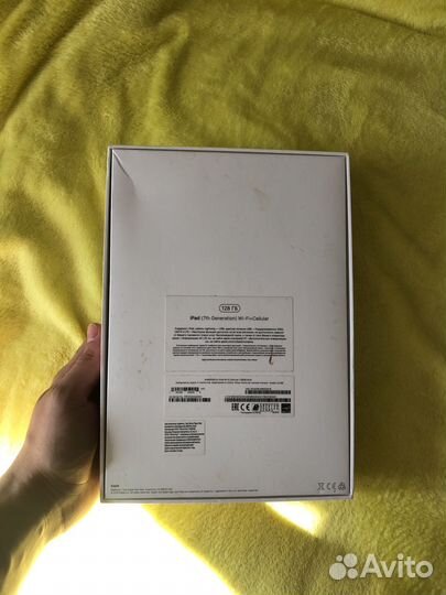 Планшет apple iPad 7 gen 128g sim