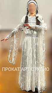 Национальный кавказский костюм на девочку