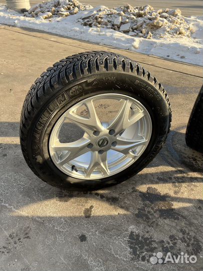 Зимние колеса michelin r 16 на литых дисках