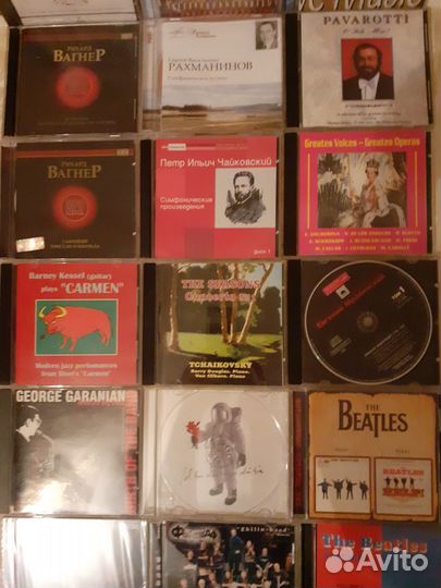 Музыкальные CD диски: классика, эстрада, джаз