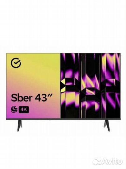 Телевизор Sber 43 4k, гарнтия