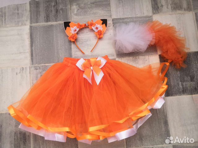 Костюм лисы для девочки