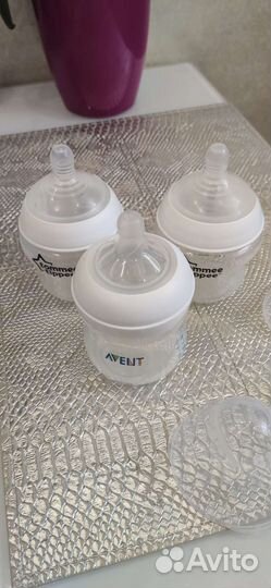 Бутылочки avent, tommee tippee
