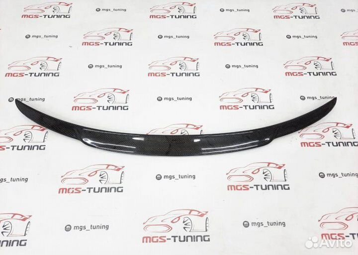 Спойлер (B) на Mercedes CLS-Class C257 карбон