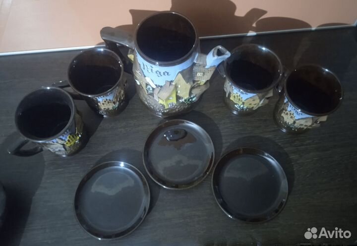 Чайный /кофейный сервиз Рига. СССР