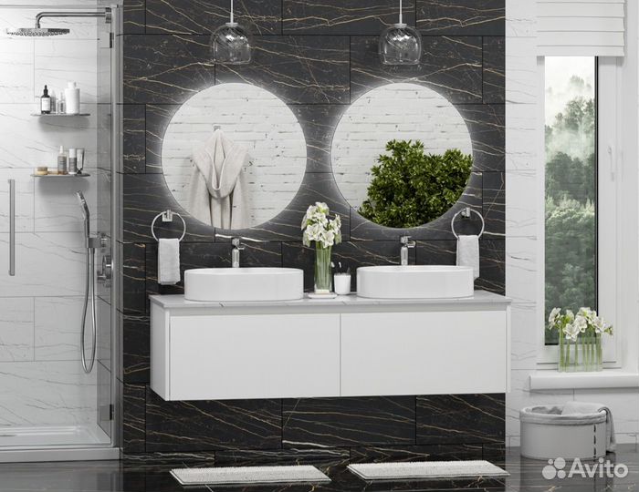 Тумба под раковину Виста 150 подвесная