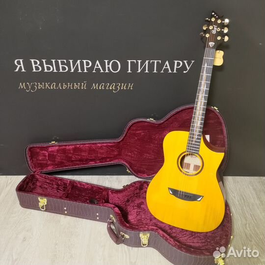 Электроакустическая гитара, Cort Luxe с кейсом