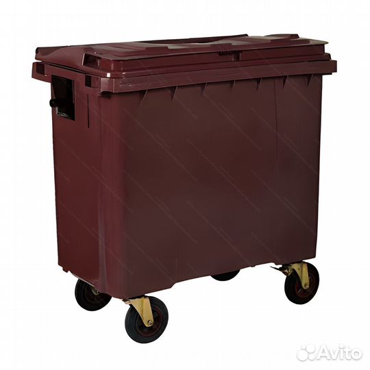 Мусорный евроконтейнер пластиковый 770л П-2852