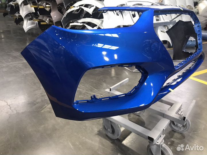 Бампер передний Hyundai Solaris 2017-2020