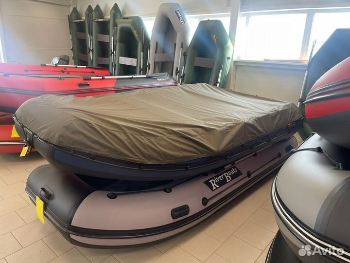 Новые Стояночные тенты для надувных лодок пвх