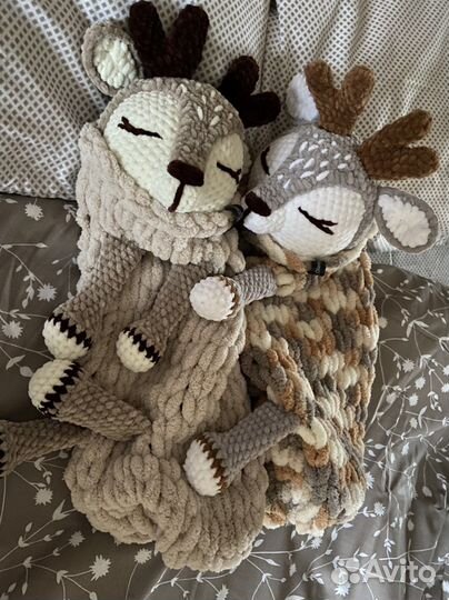 Вязаные игрушки пижамницы