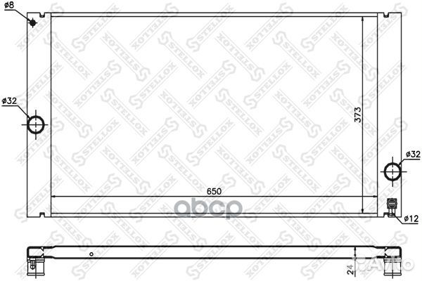 10-26463-SX радиатор системы охлаждения Volvo