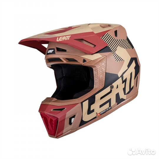 Мотошлем Leatt Moto 8.5 + Очки Velocity 5.5