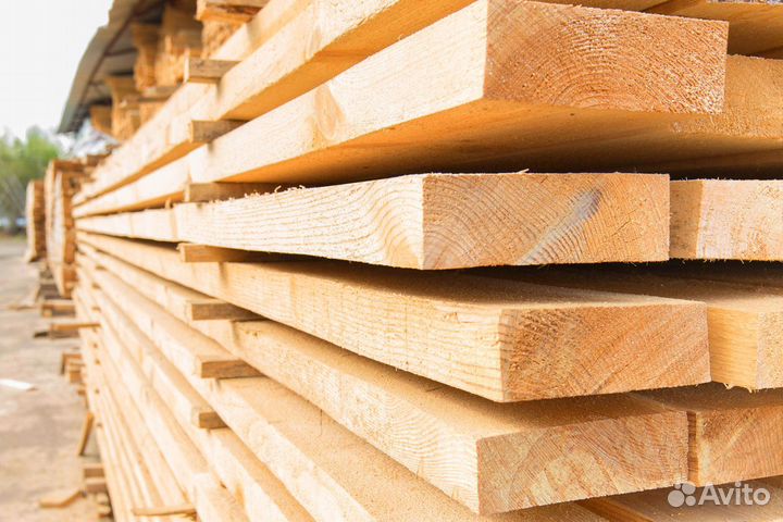 Доска строганная 45х90х6000мм, сосна