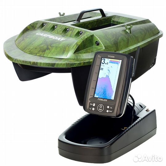 Кораблик carpboat scata+эхолот TF-520