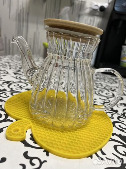 Чайник стеклянный 0,6