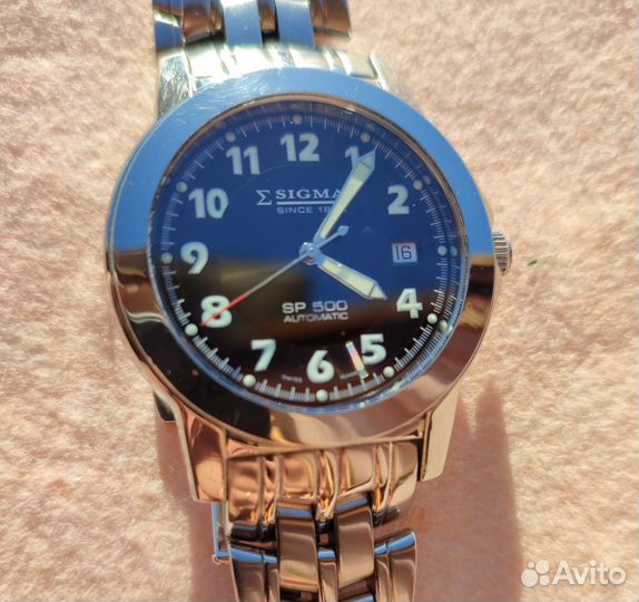 Часы Sigma SP500 Swiss made в отличном состоянии