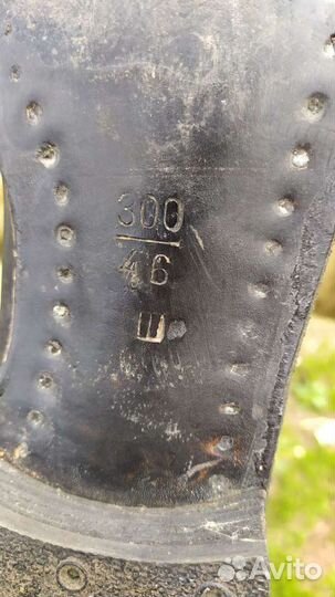 Сапоги офицерские хромовые